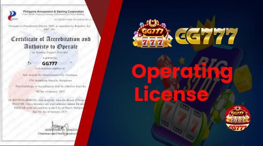 Operating License GG777